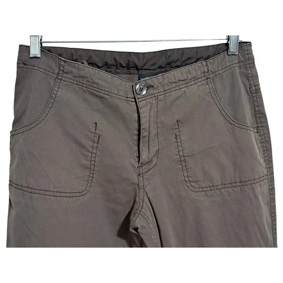 Kavu Convertible Pants Womens Size Medium Brown Hiking Walking - Picture 4 of 11